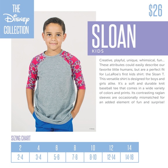 (8) Minnie! unisex LuLaRoe Disney Sloan Baseball T - Picture 5 of 7